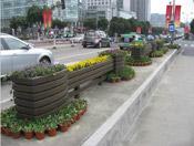 馬槽道路隔離花箱